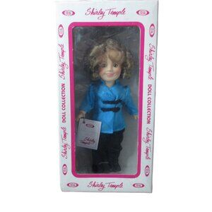 Ideal Shirley Temple Doll w/ Blue & Black Oriental Style Clothes Original Bo